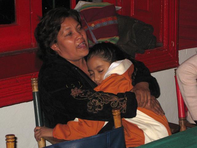 Eva Padilla y su hija Alejandra