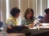 Ma. Elena Robles y Julia Quiñonez, CFO