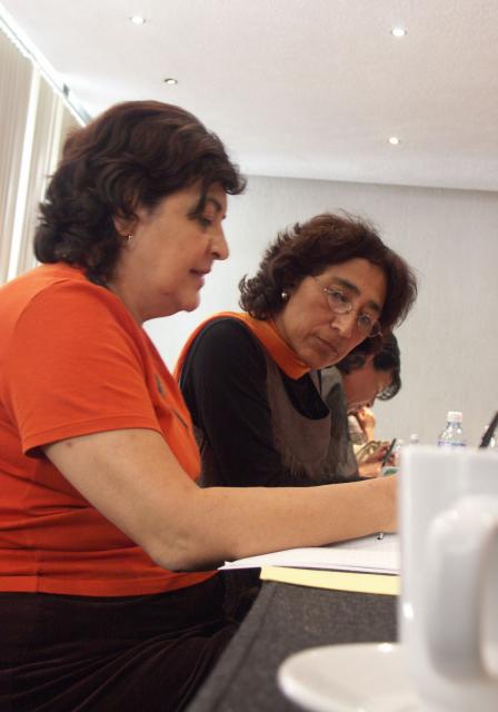 Sara Montes y Leonora Camacho, Collectivo Raíz