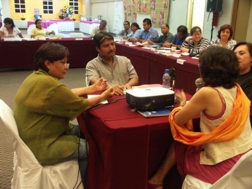 platica en grupo