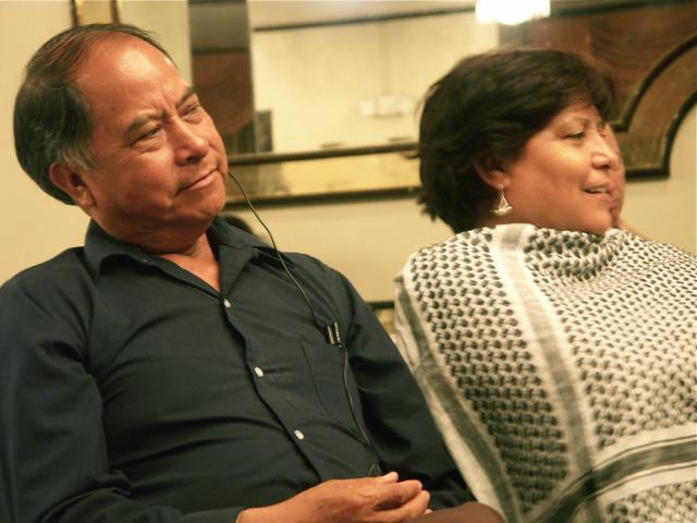 Cándido Cerón y Betty Robles de México
